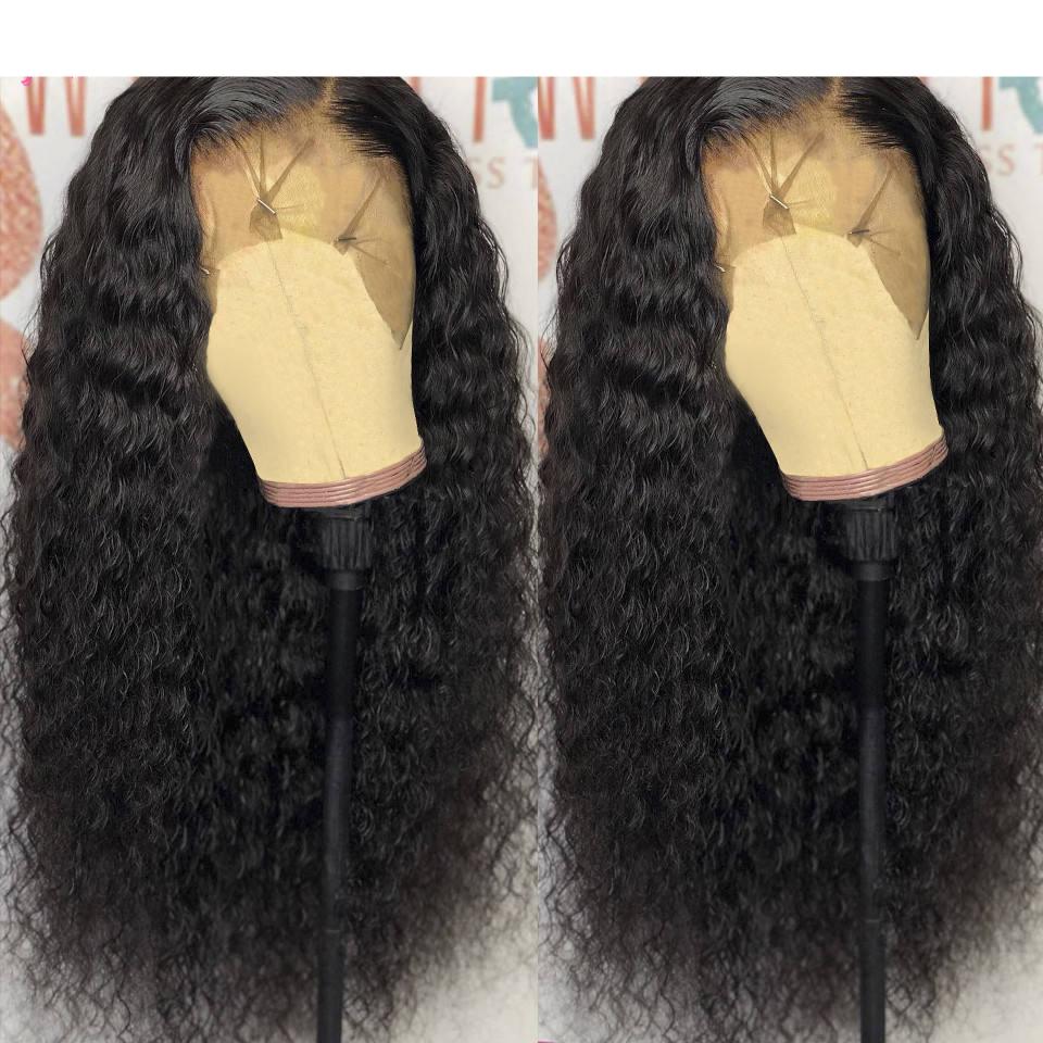 13x4 HD Transparent Lace Deep Wave Wig